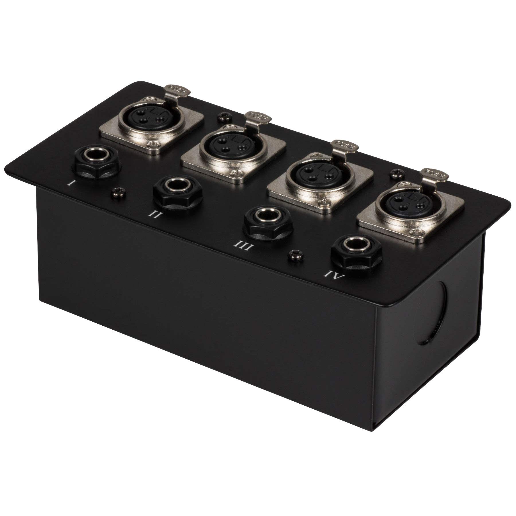 Amazon.com: Parts Express Floor/Surface Mount Stage Box with Four